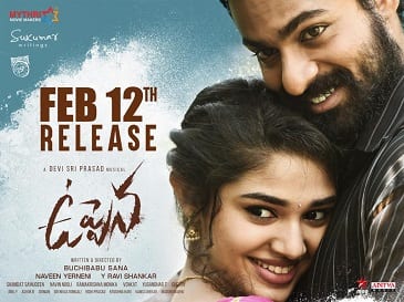 uppena theatrical poster