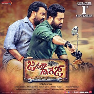 janatha garage theatrical poster