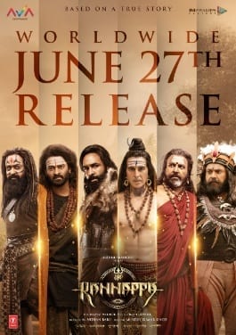 kannappa theatrical poster