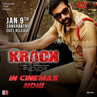 krack theatrical poster