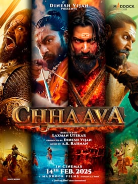 chhaava theatrical poster