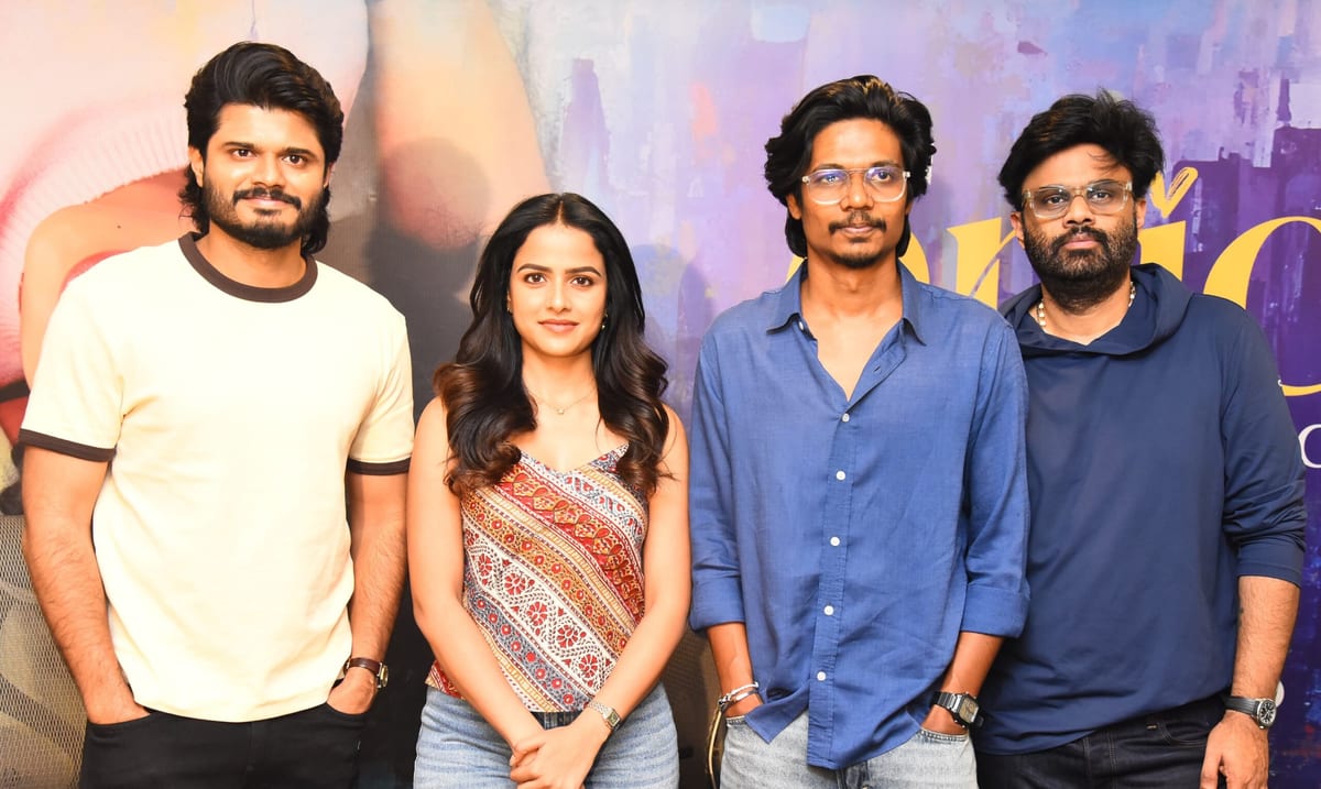 The Epic: First Semester team at a press event following the film's premieres