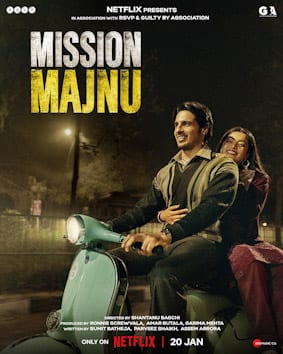 mission majnu theatrical poster