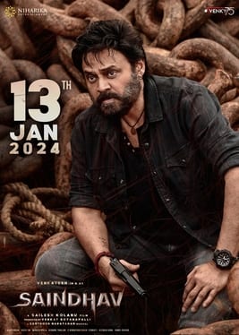 saindhav theatrical poster
