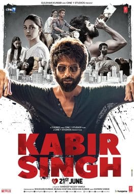 kabir singh theatrical poster