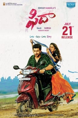 fidaa theatrical poster